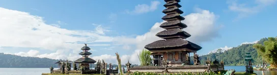 Pura Ulun Danu Bratan temple on Lake Bratan, Bali